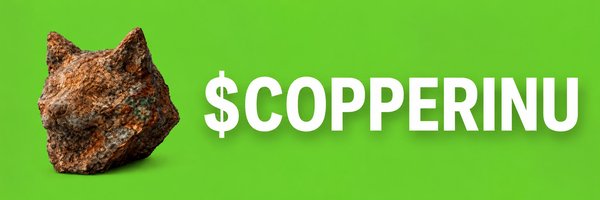 Copper Inu banner — $COPPERINU on Robinhood Chain